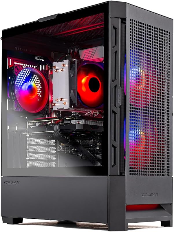 Skytech Gaming PC Blaze4 Mini, Ryzen 5, RTX 5060 Ti 8GB, 16GB RAM, 1TB SSD | | Windows 11, AMD 8400F, NVIDIA 5060 Ti 8G, NVMe SSD, DDR5 6000, 650W GOLD PSU, Wi-Fi 5, Desktop