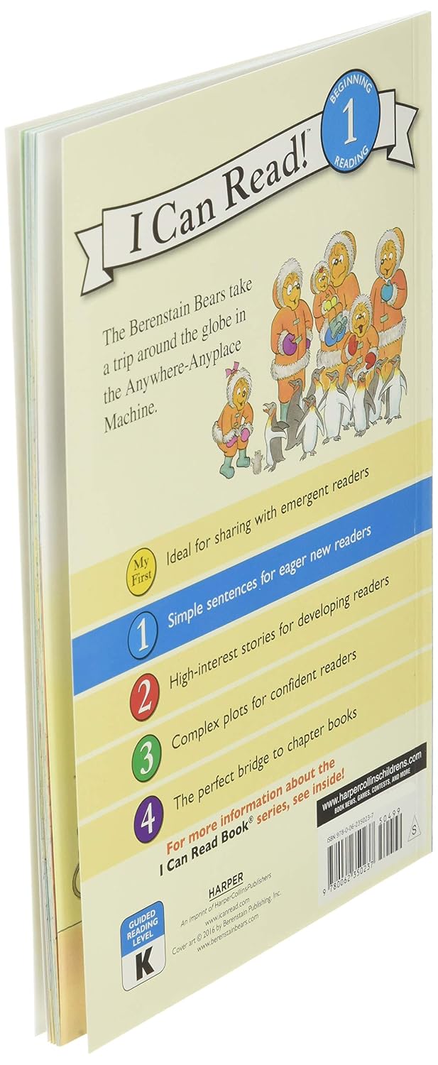 The Berenstain Bears Around the World: A Classic Picture Book Adventure for Kids (Ages 4-8) About Exploring the Globe (I Can Read Level 1) image 4