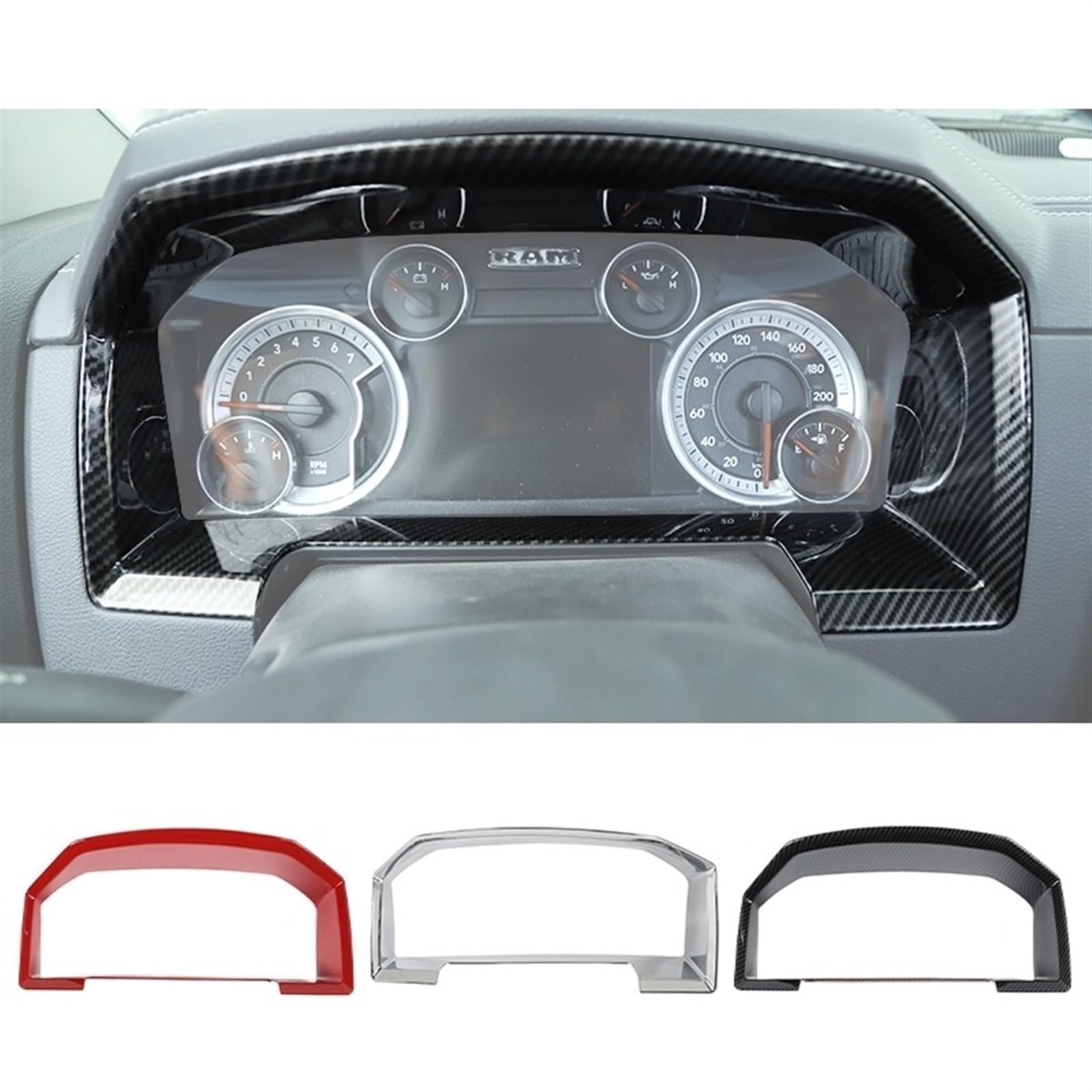 Moulures Intérieures Pour Accoudoir Arrière De Voiture RAM 1500 2018 UP