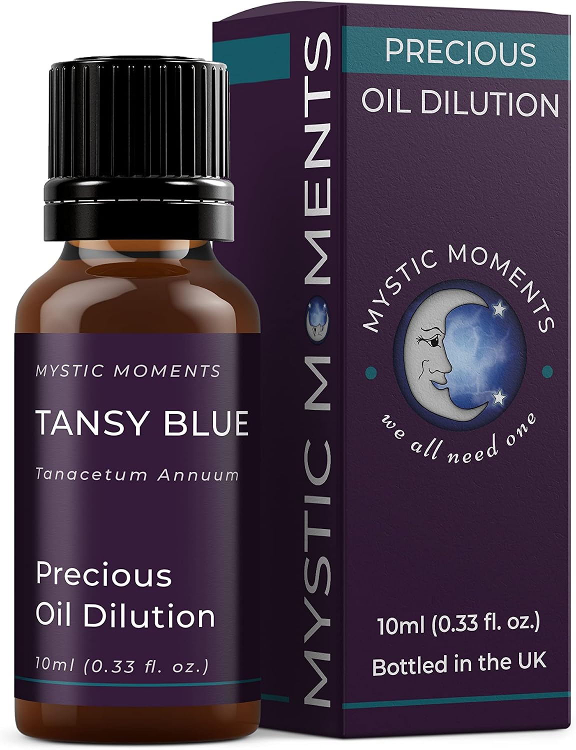 Mystic Moments | Tansy Blue Essential Oil Dilution 3% Jojoba Blend - 10ml
