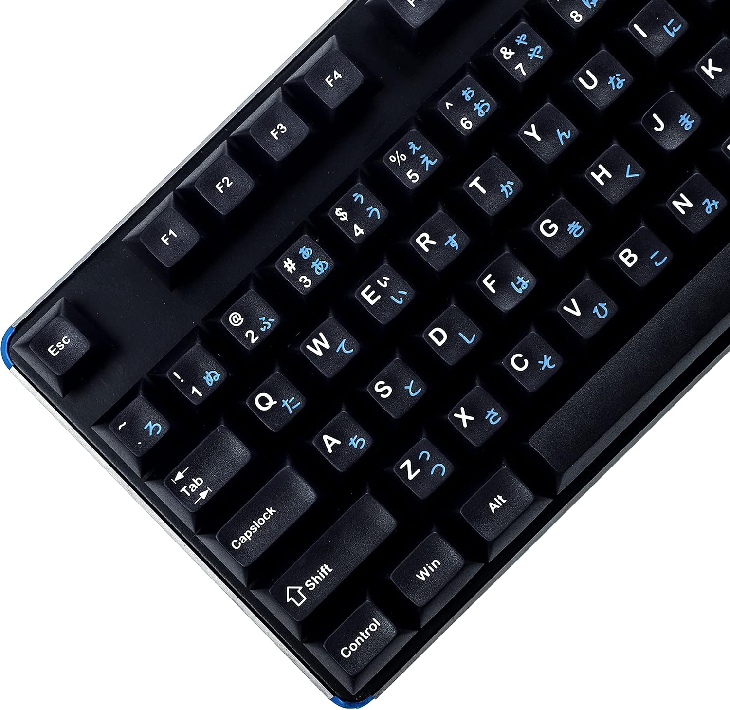 130 Key DSA Laser Custom Keycaps Japanese Thick PBT 104 87 61 YMD96 KBD75 FC980M Tada68 Keycap for MX Mechanical Keyboard (Blue)
