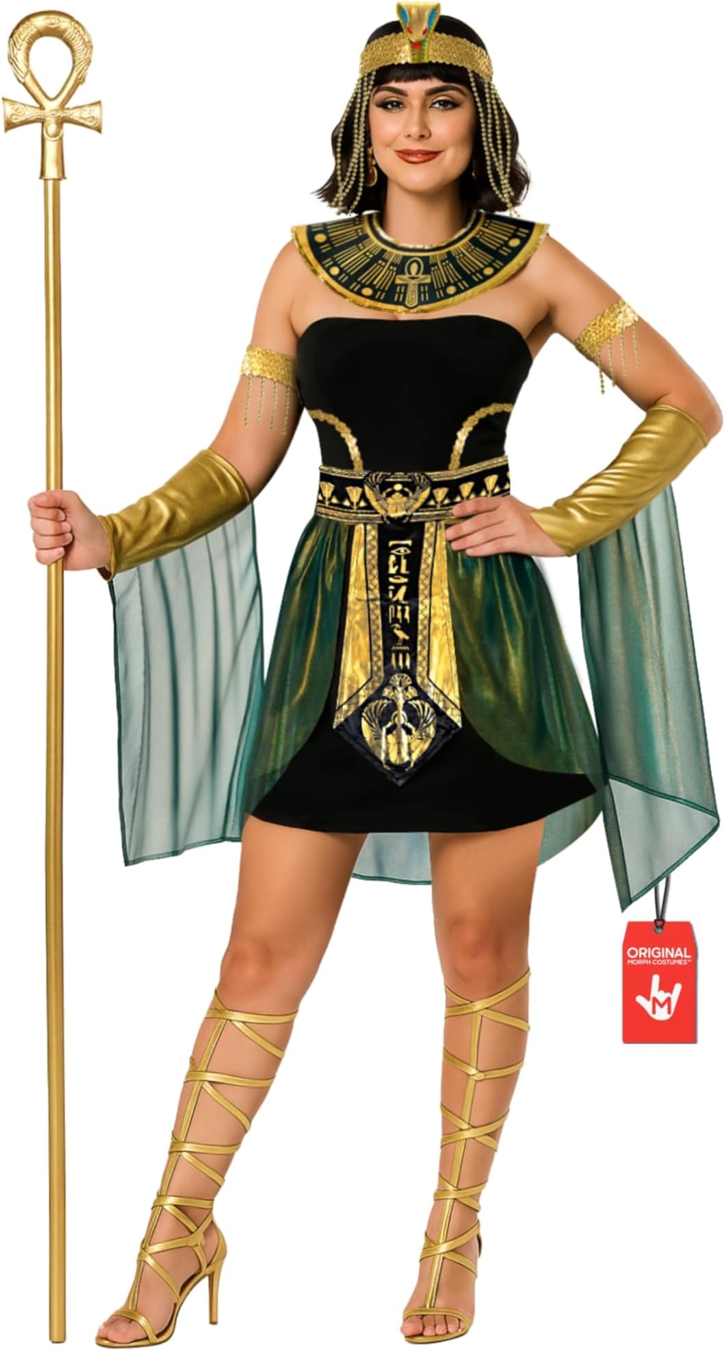 Morph Cleopatra Costume Women, Women's Cleopatra Costumes, Egyptian Costume Women, Halloween Costumes Adult Womens Plus Size