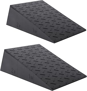 Squat Wedge Block for Heel Elevated Squat, Weightlifting Calf Stretcher Slant Board for Squat Improve Mobility Balance and Strength Performance