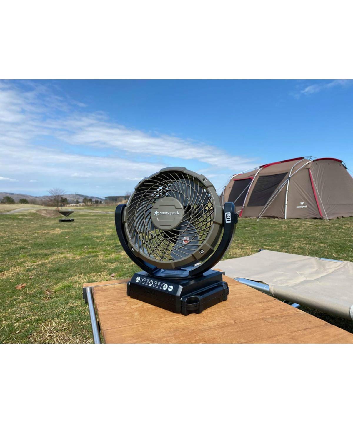Amazon.co.jp: Snow Peak Fan, Makita Field Fan, AC Adapter Included