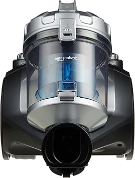 Amazon Basics Potente aspirador de cilindro sin bolsa, para suelos duros y alfombras, filtro HEPA, compacto y ligero, 700 W, 1,5 l (UE), Negro5