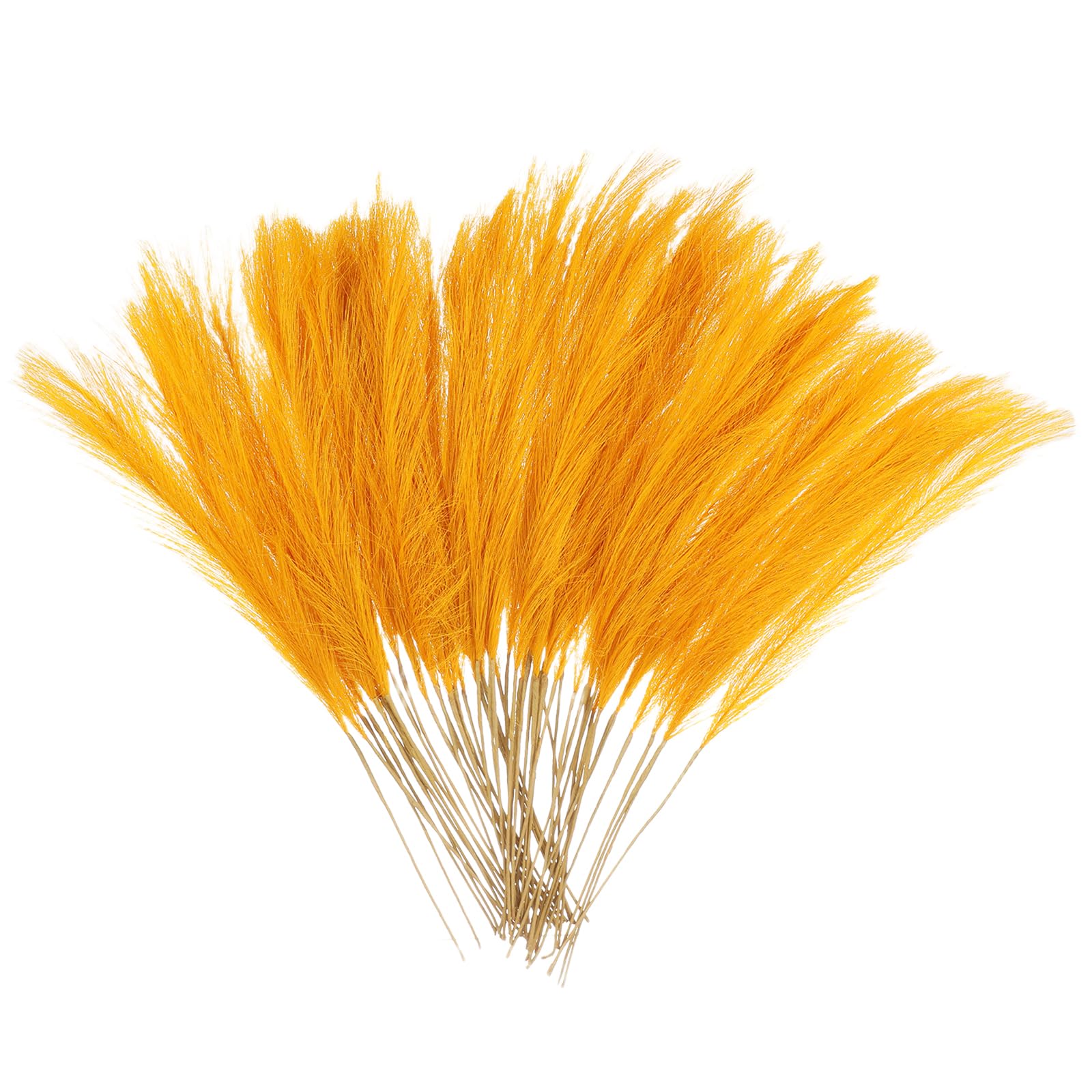 Herbes de la pampa artificielles sans perte de plumes pour remplissage de vase de sol