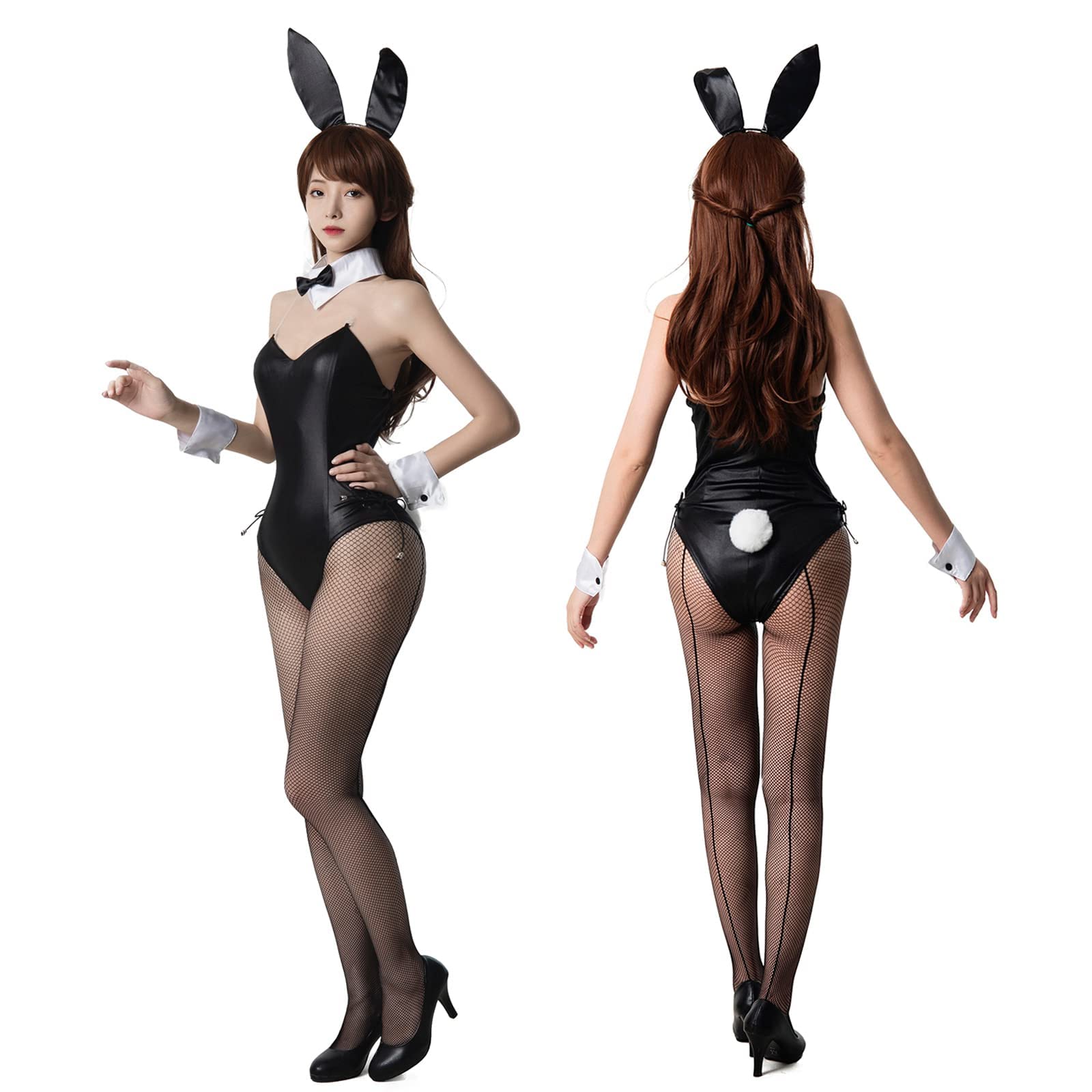 Fiamll Costume da coniglio, da donna, per cosplay, maggio Sakurajima