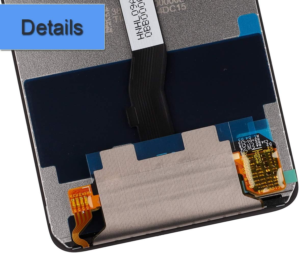 ❤ Crazy Deals LCD Screen Compatible with Xiaomi Redmi Note 8 Pro M1906G7I, M1906G7G 6.53 LCD Touch Screen Display Assembly with Tools(Black)