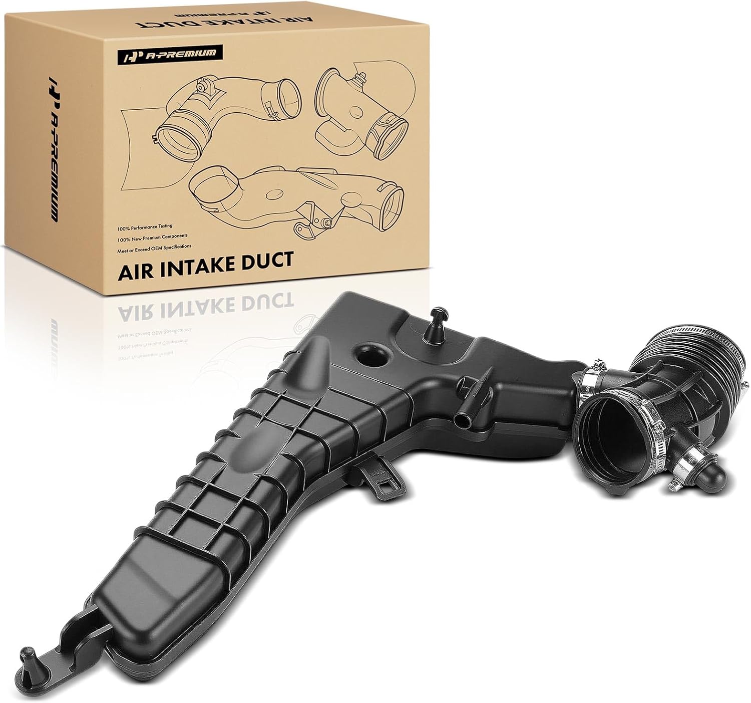 A-Premium Engine Air Intake Duct Compatible with Nissan Rogue 2014-2020 2.5L
