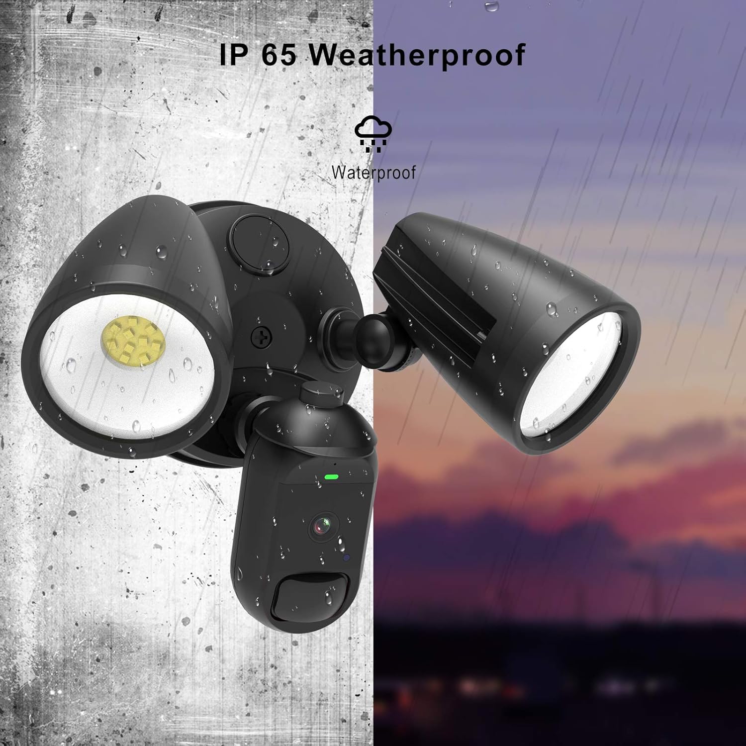 Up To 50% OFF Rreslicam Security Floodlight Camera,Outdoor Light with 1080P HD Floodlight Cam, 2.4G WiFi 120° Wide View 2500 lm IP65 Weatherproof Built-in Siren Alarm Motion Sensor Night Vision Two-Way Audio Alexa Free Shipping 🛒 Rreslicam Security Floodlight Camera,Outdoor Light with 1080P HD Floodlight Cam, 2.4G WiFi 120° Wide View 2500 lm IP65 Weatherproof Built-in Siren Alarm Motion Sensor Night Vision Two-Way Audio Alexa