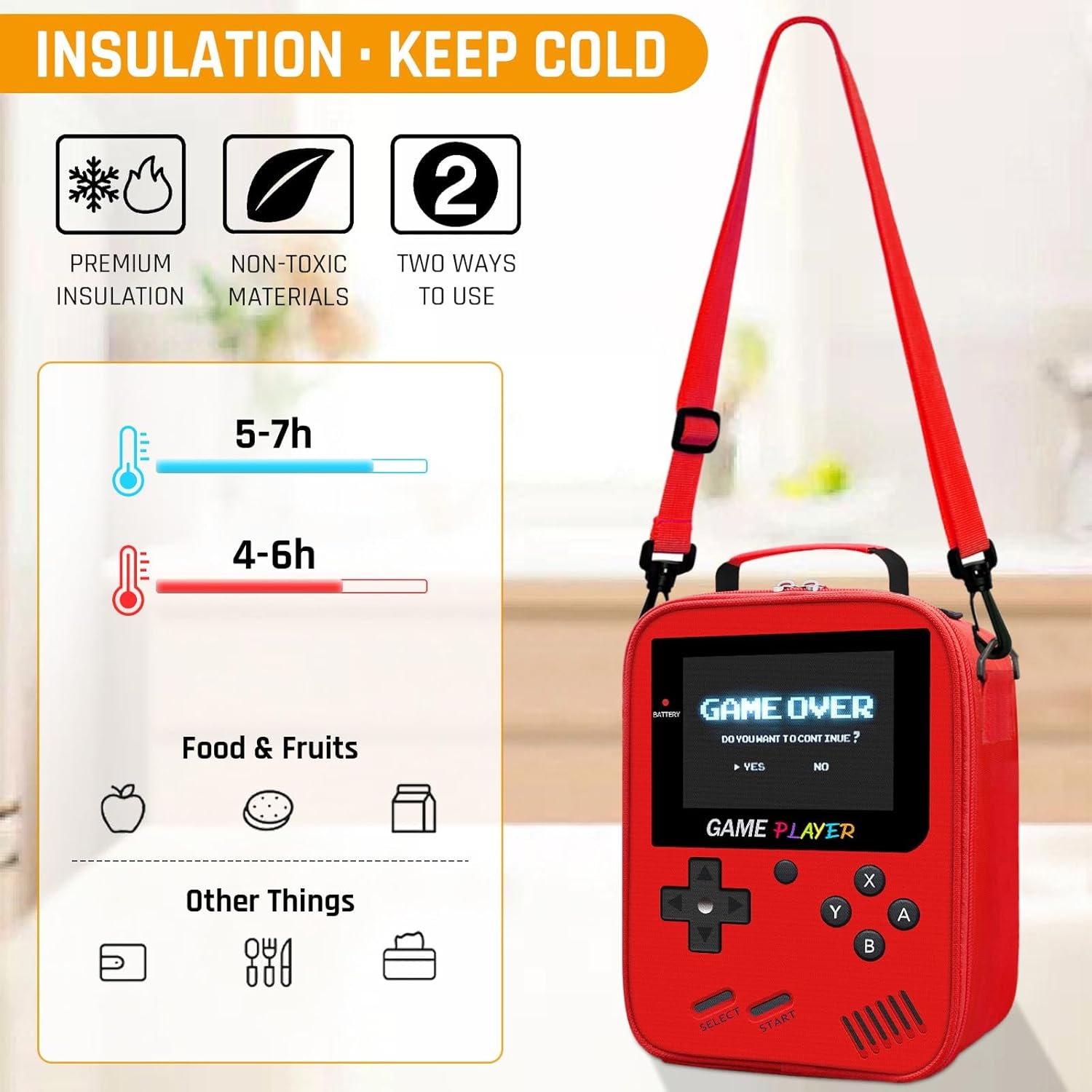 School Backpack For Boys - Gamer Boys Backpack For Kids Children Teens Elementary Middle School - Ages 6-18,17″ - Image 4