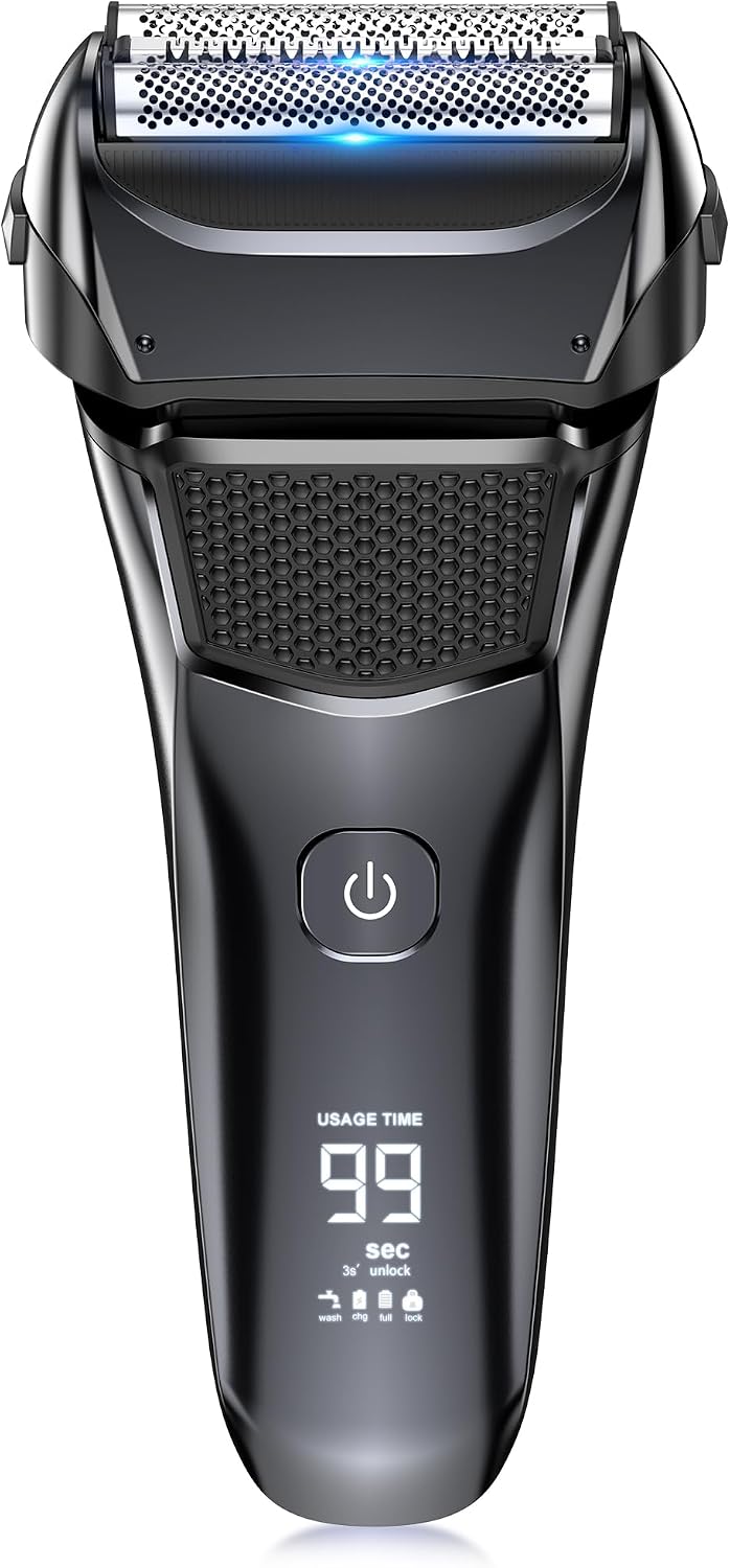 Men's Electric Foil Shaver with Travel Lock