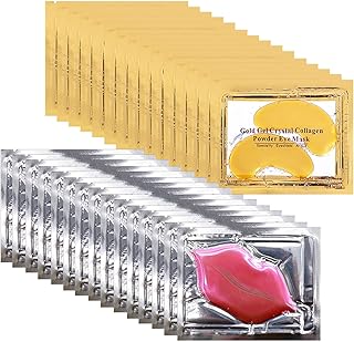 30 pares de máscaras de labios y colágeno de ...