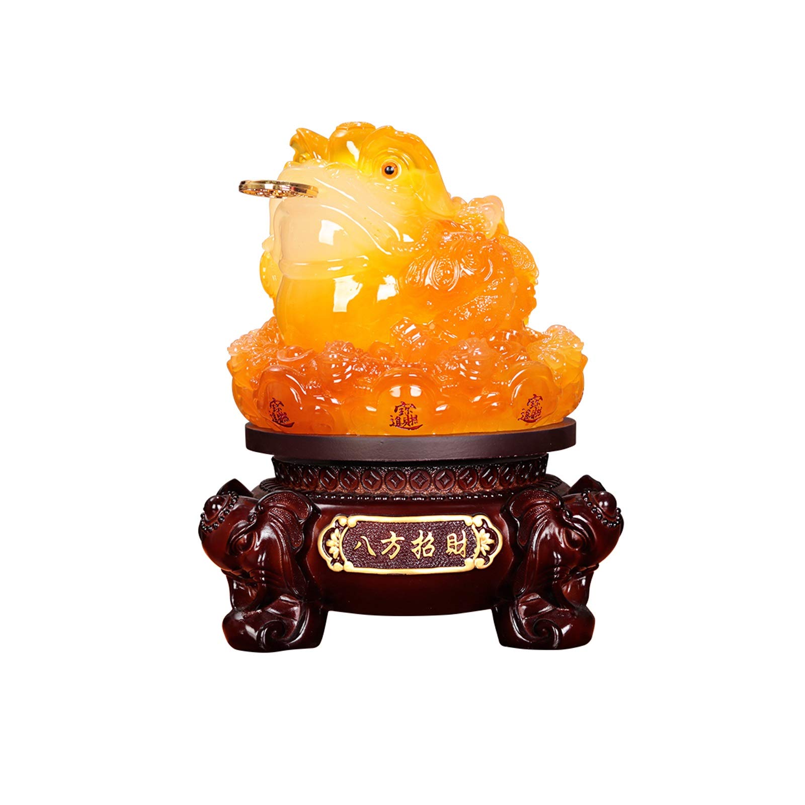 Crapaud de la fortune Feng Shui grenouille de richesse pour maison