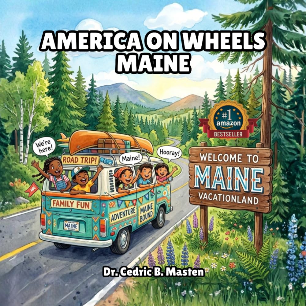 America on Wheels Maine: A Fun Road Trip Through Maine for Curious Kids