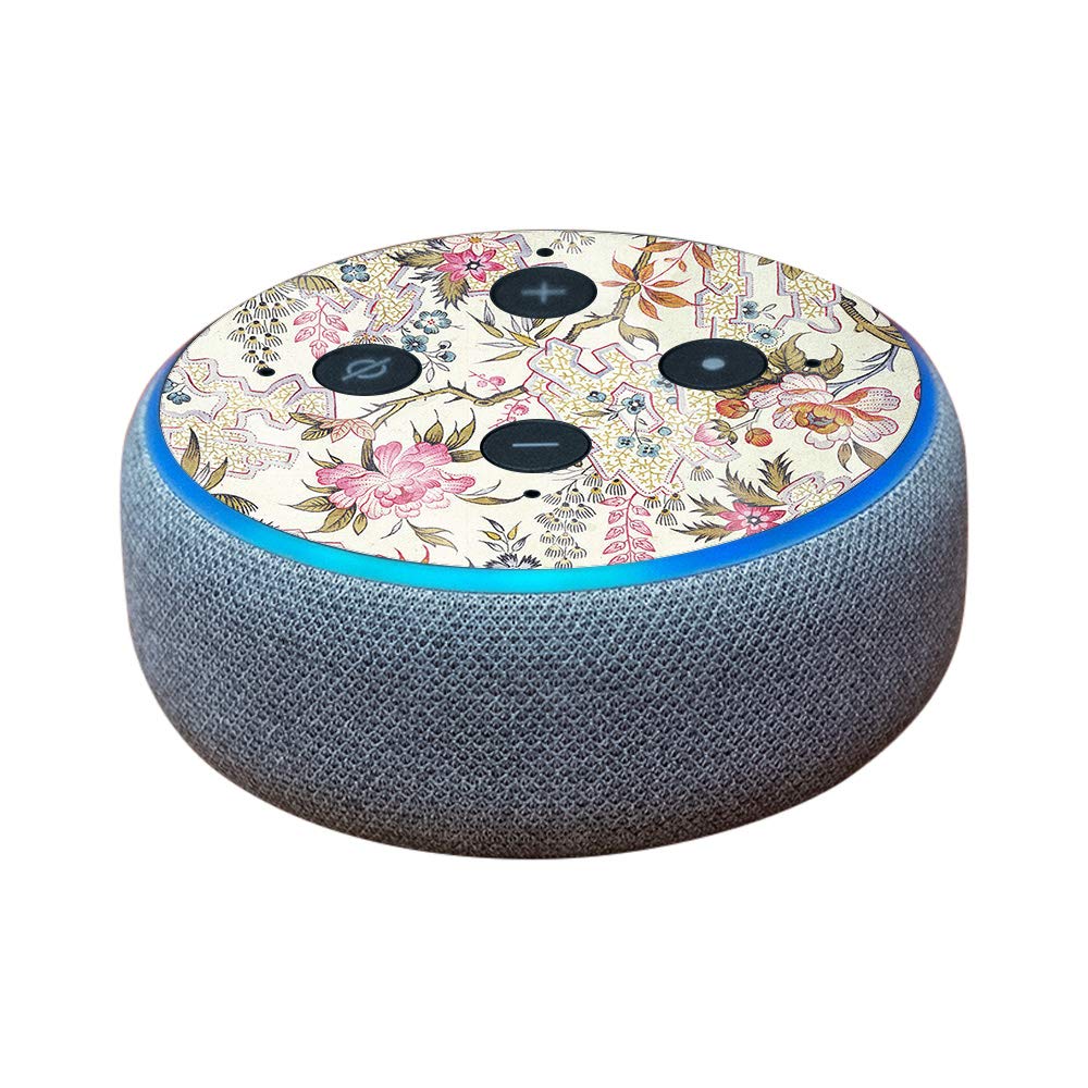 MightySkins Glossy Glitter Skin For Echo Dot 3rd Gen - Crystal Rock Protective Vinyl Decal