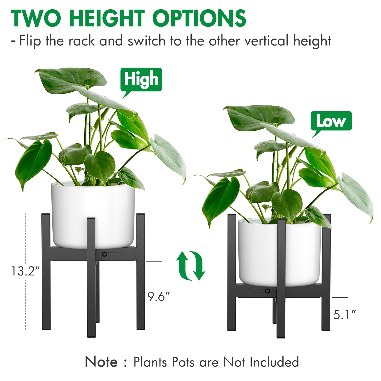Support pour plantes - 2 pièces