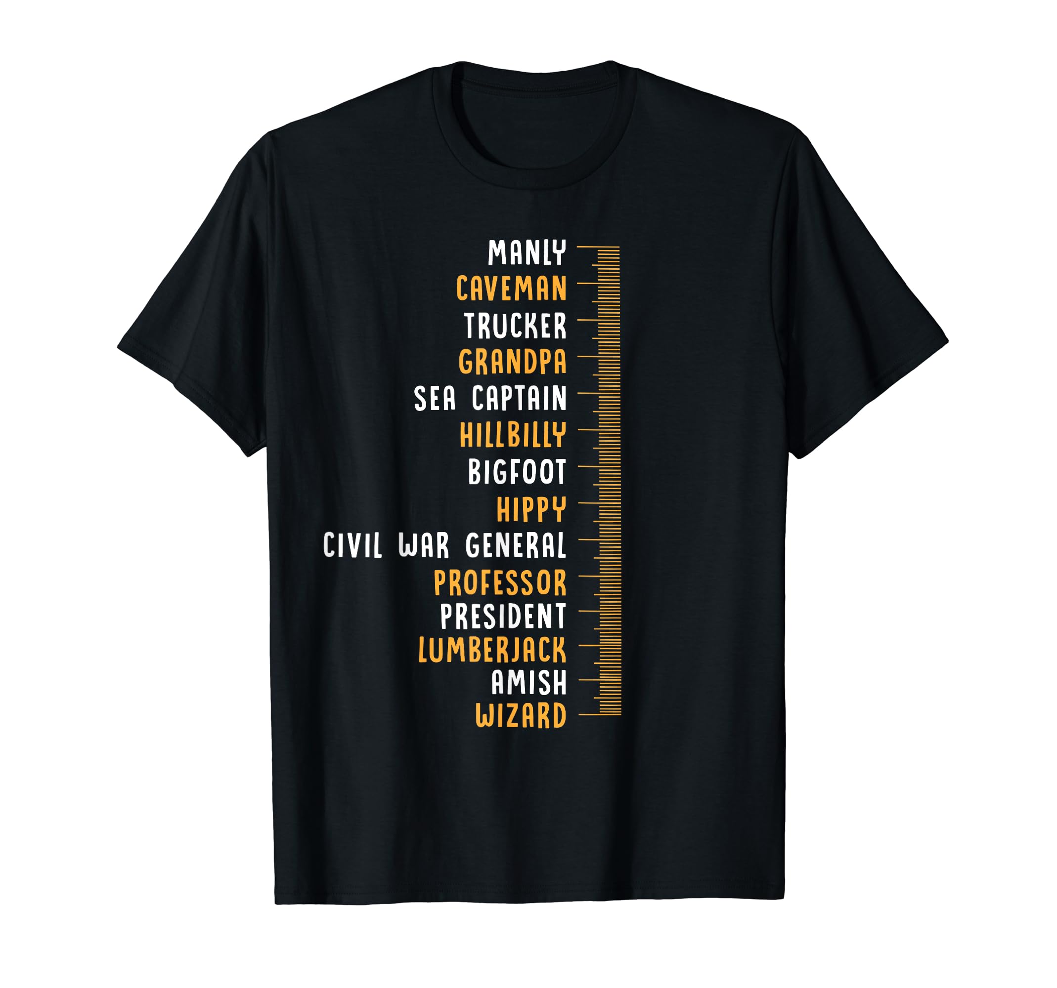 Beard Length Epic Man Beard Length Ruler ShirtBeard Length Epic Man Beard Length Ruler Tshirt