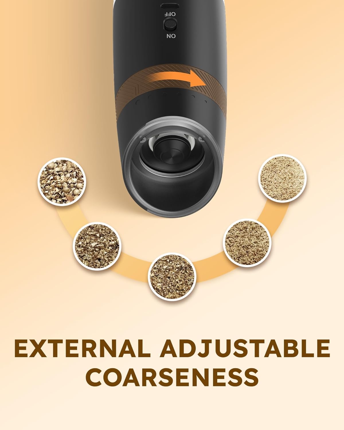sangcon gravity electric salt and pepper grinder set rechargeable automatic salt pepper shakers usb-c no battery needed - led light one hand operation, external adjustable coarseness pepper mill rechargeable base set/ black l