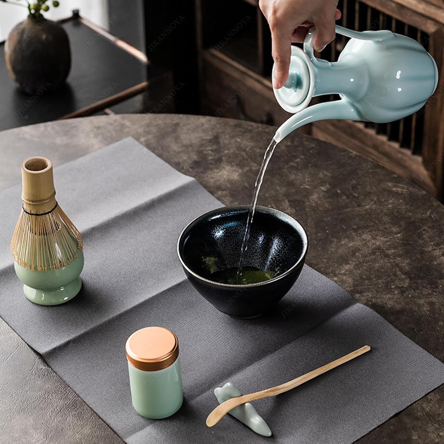 Amazon｜茶道具 セット 抹茶セット お点前セット 9点セット キャリング