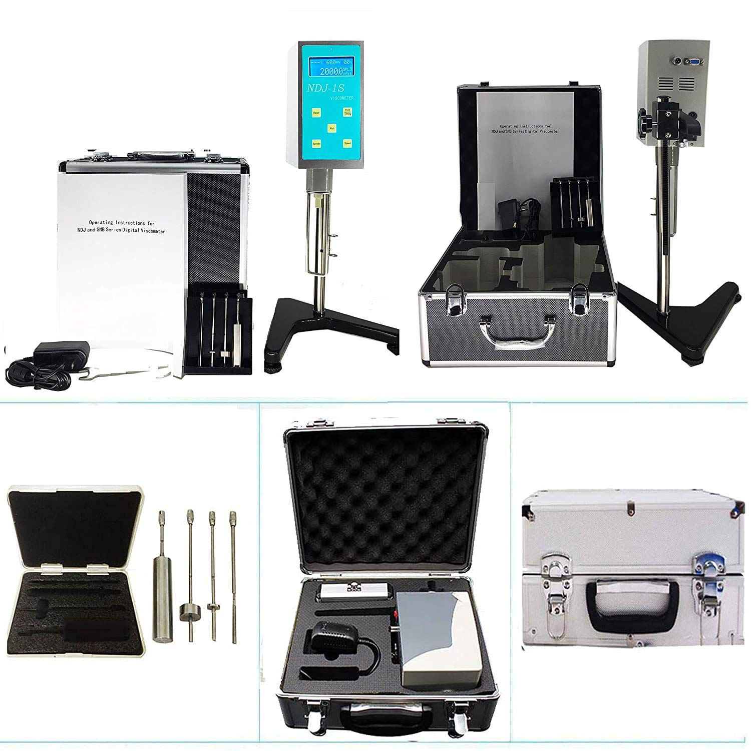 Rotational Viscosity Meter Rotary visometer with Fluidimeter