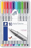 Vista 2 de Set de 10 lápices de colores Staedtler Triplus, varios