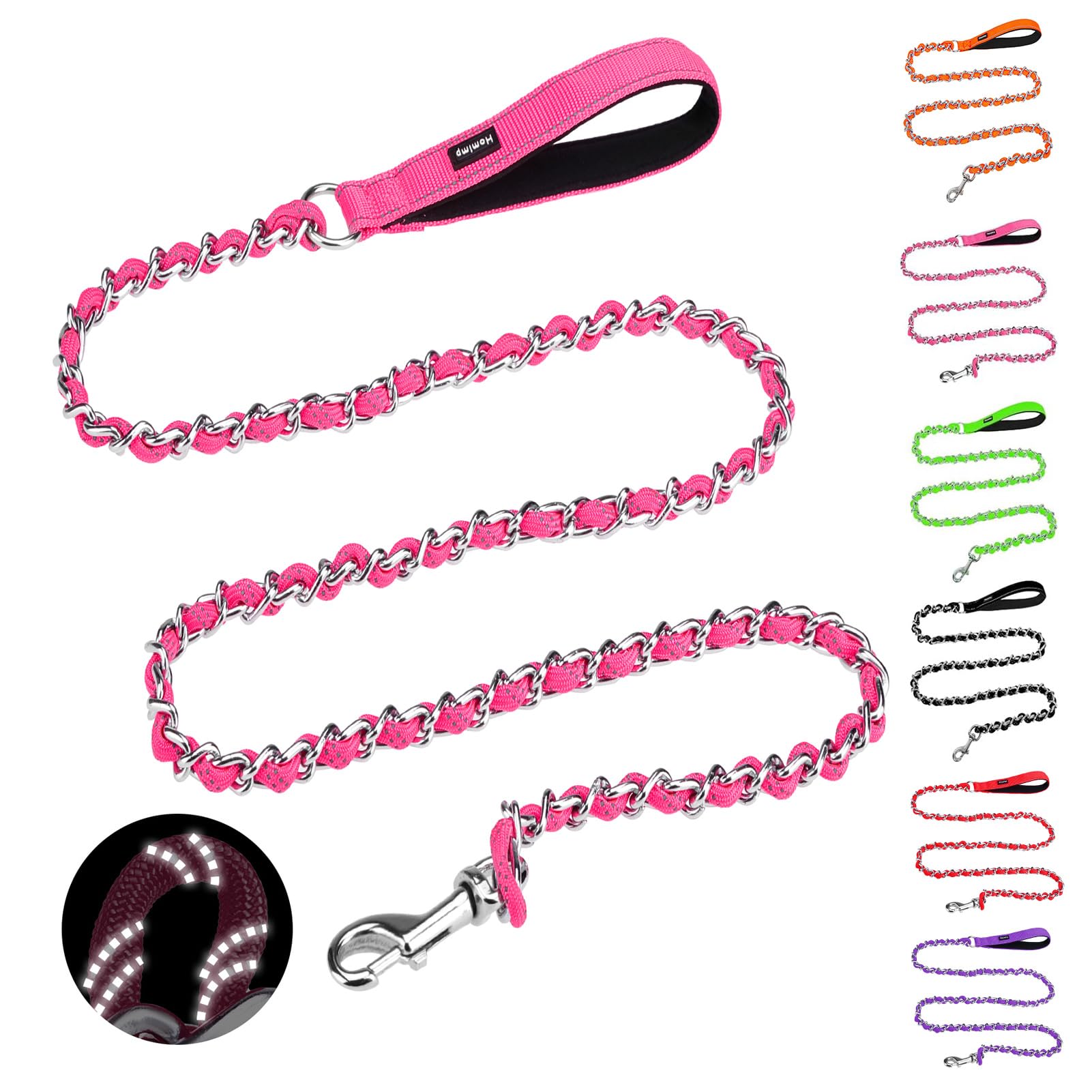 HOMIMP Chew Proof Dog Leash