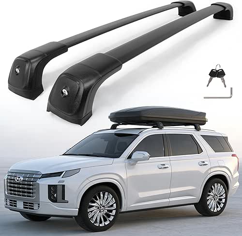 Snailfly Roof Rack Cross Bars 330lbs Aluminum Lockable Crossbars Fit