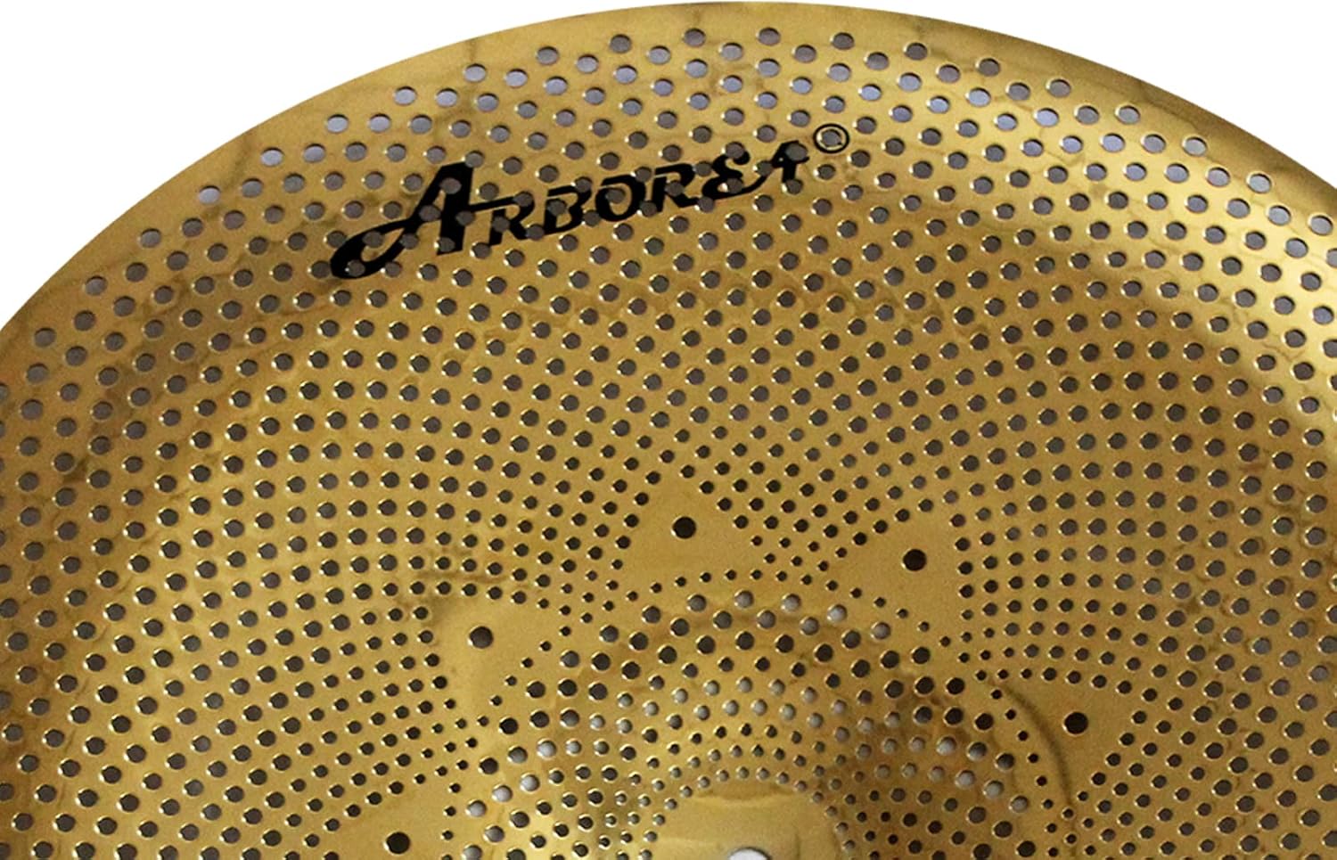 Arborea Low Volume Cymbal 18" China Mute Golden Drum Cymbal For Practice