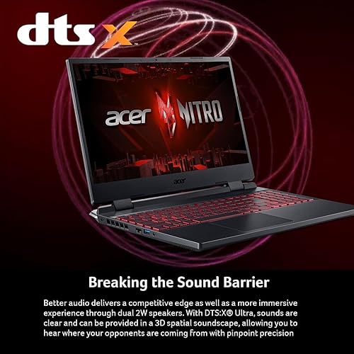 Miniatura 3 de acer Nitro 5 - Laptop para juegos, pantalla FHD IPS de 15.6 pulgadas de 144 Hz, Intel 12 núcleos i5-12500H de 12 generación, GeForce RTX 3050, 64 GB