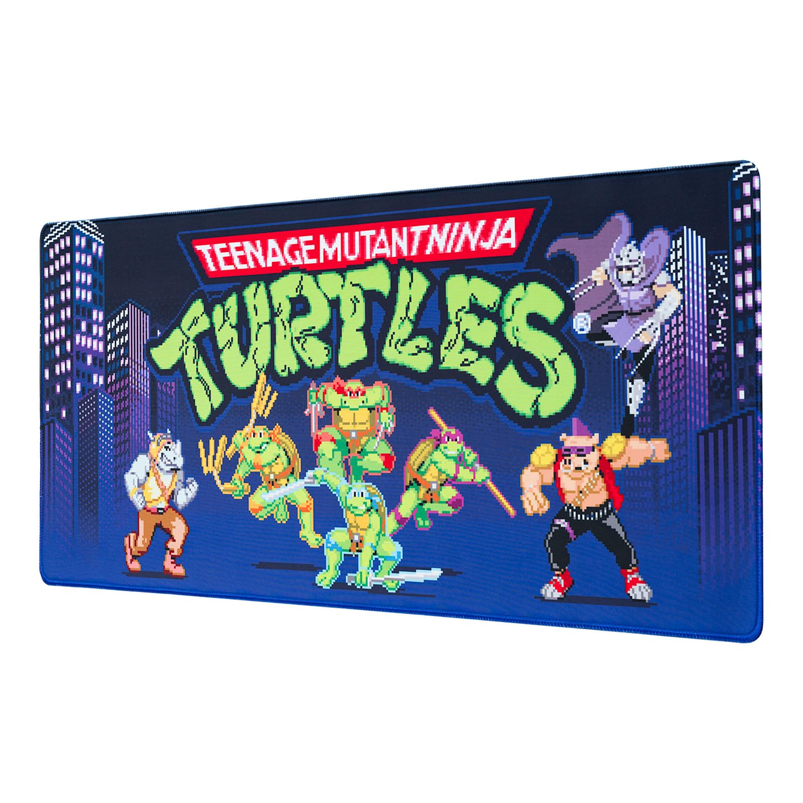 Grupo Erik XXL Mouse Pad - Teenage Mutant Ninja Turtles | Gaming Desk Mat 31.5 x 13.8 inches, Non-Slip Rubber Keyboard & Mouse Mat Large | Gaming Gifts Gamer
