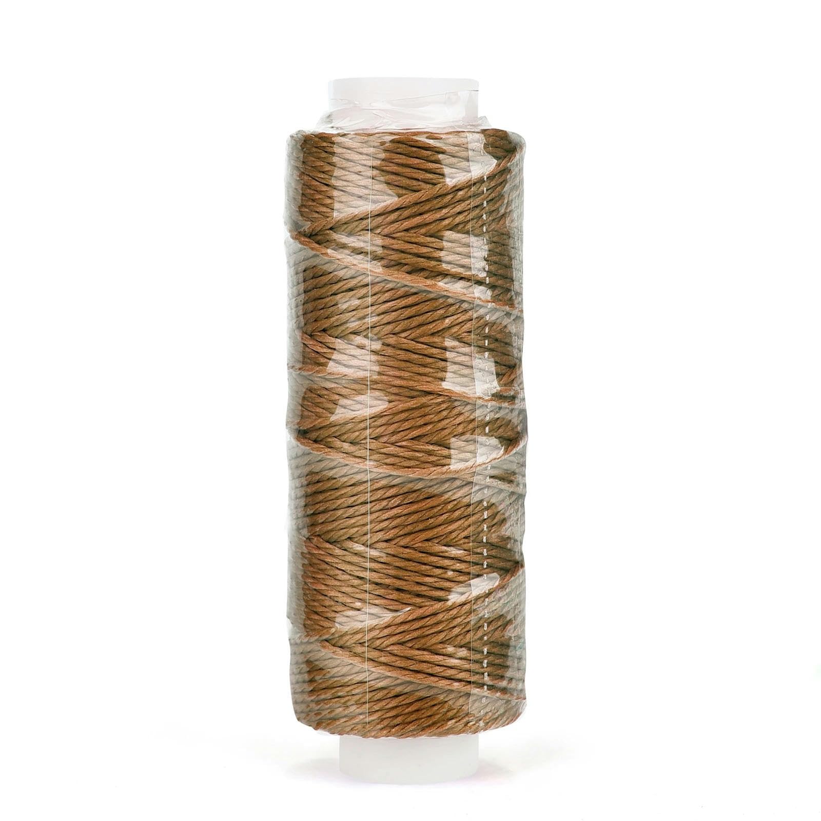 Hilo de Coser，Hilo de poliéster Hilo de Coser, cordón de Hilo Encerado de Cuero de 0,65 mm(28)