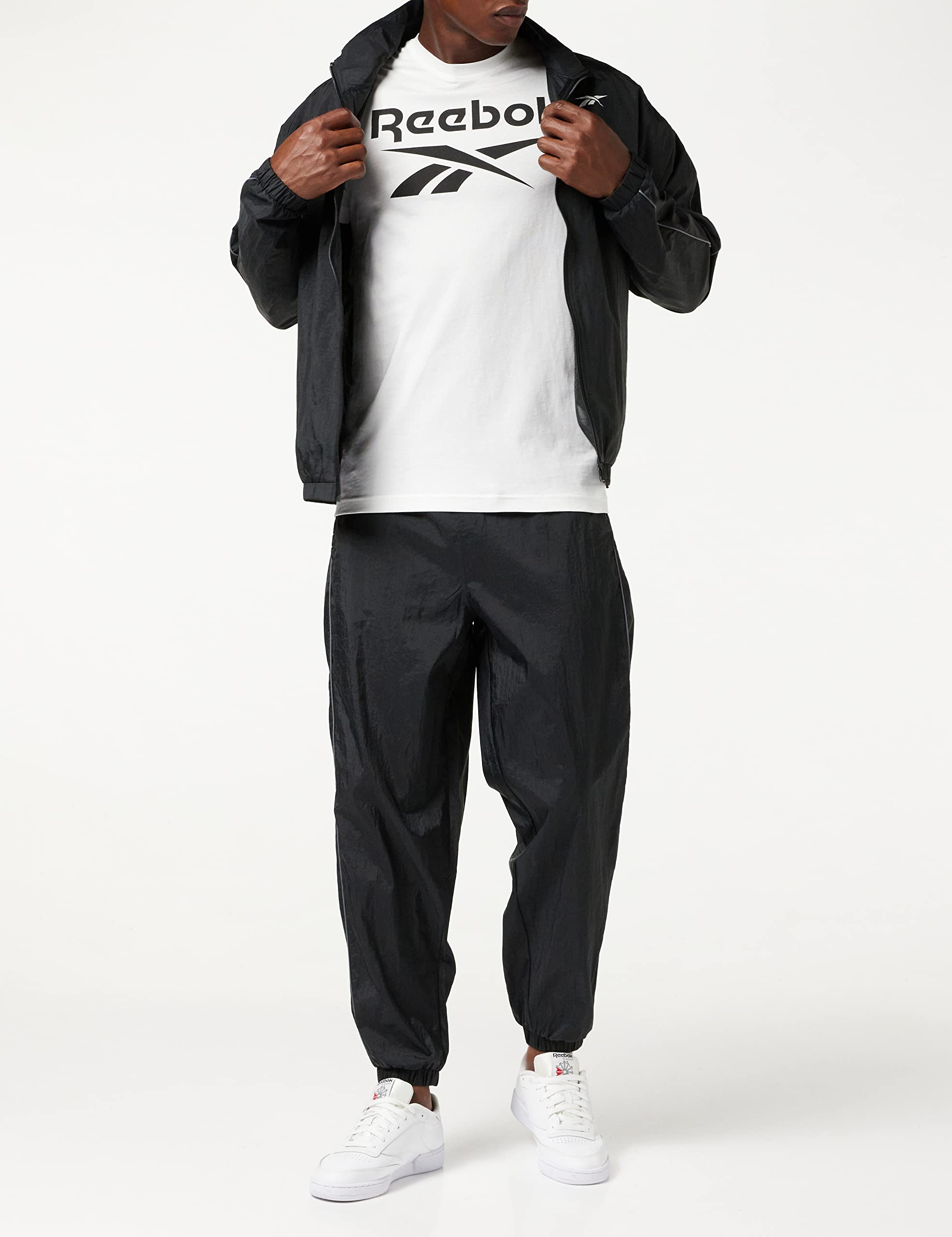 Reebok Graphic Series Stacked Camiseta Hombre