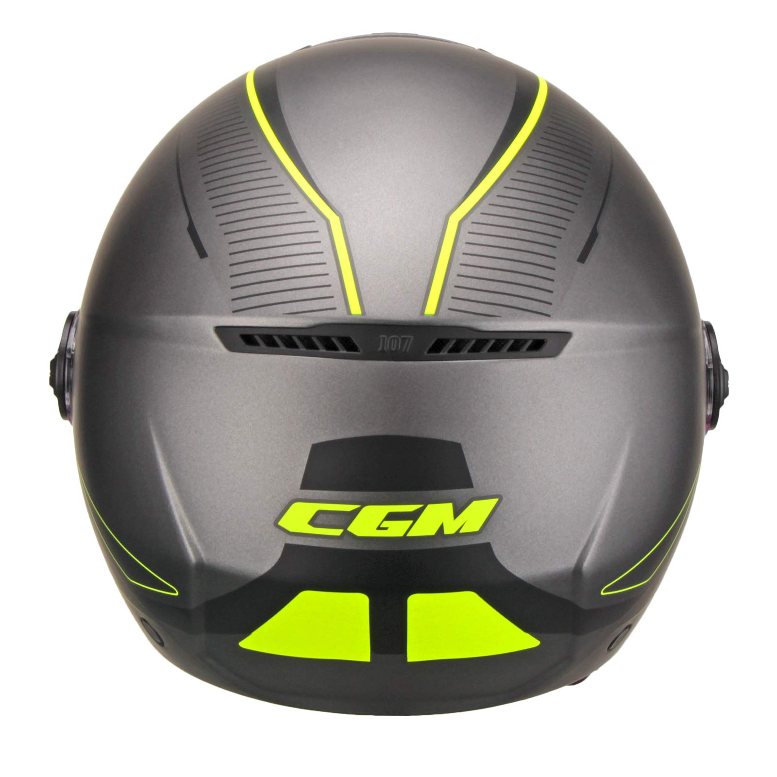 CGM Casco demi jet visiera sagomata