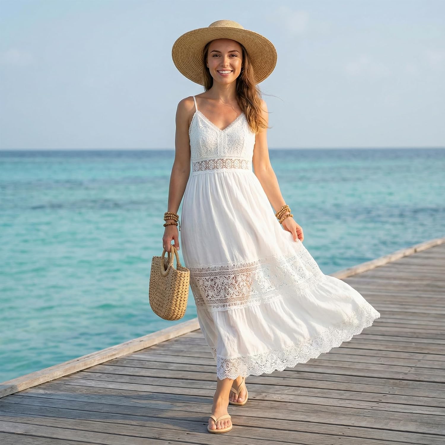 STQ Women's Flip Flops with Arch Support, Comfortable Vegan Leather Flat Thong Sandals for Travel, City Walk, Events, Commute & Every Day Wear - Image 2