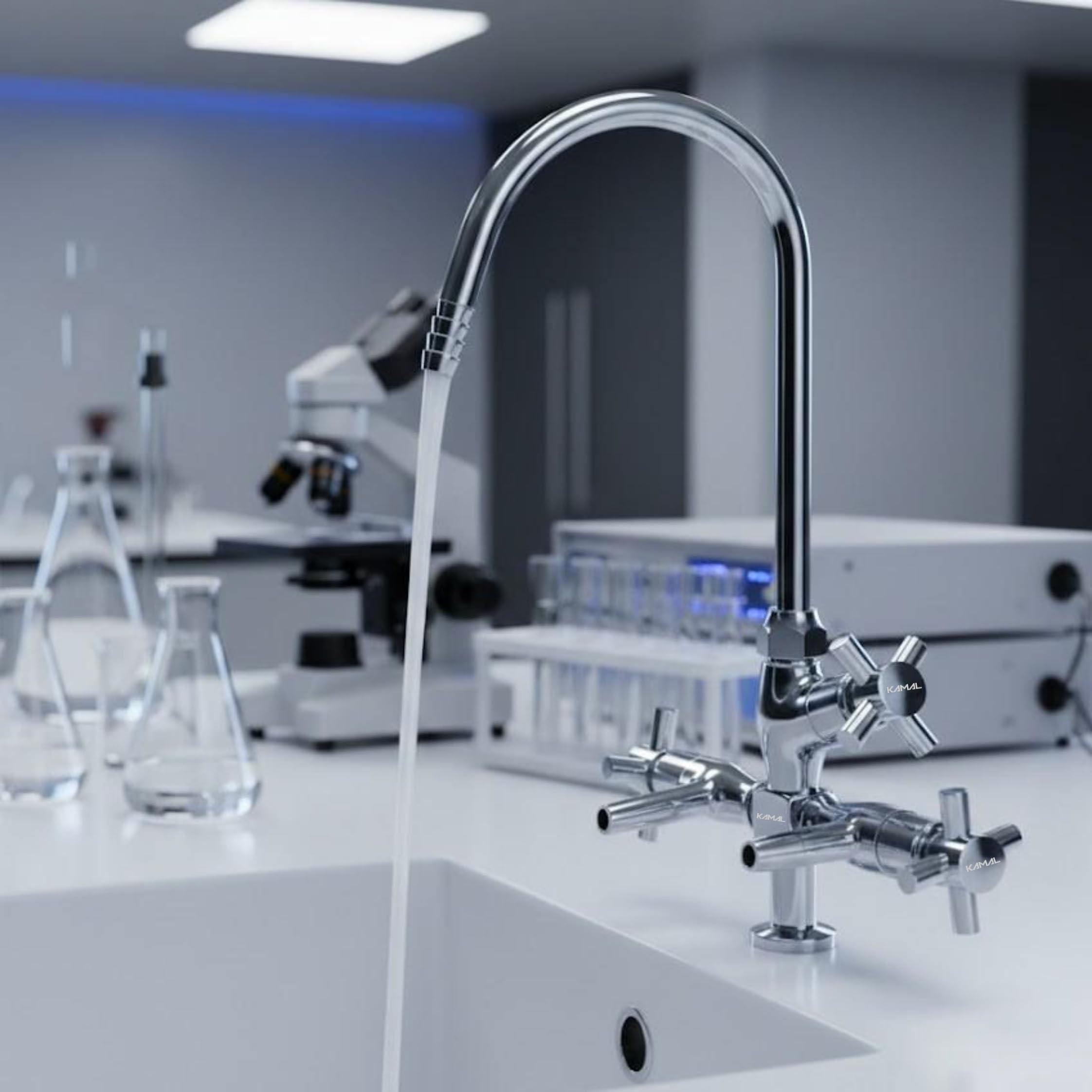 Kamal Lab Cock Three Way Medium