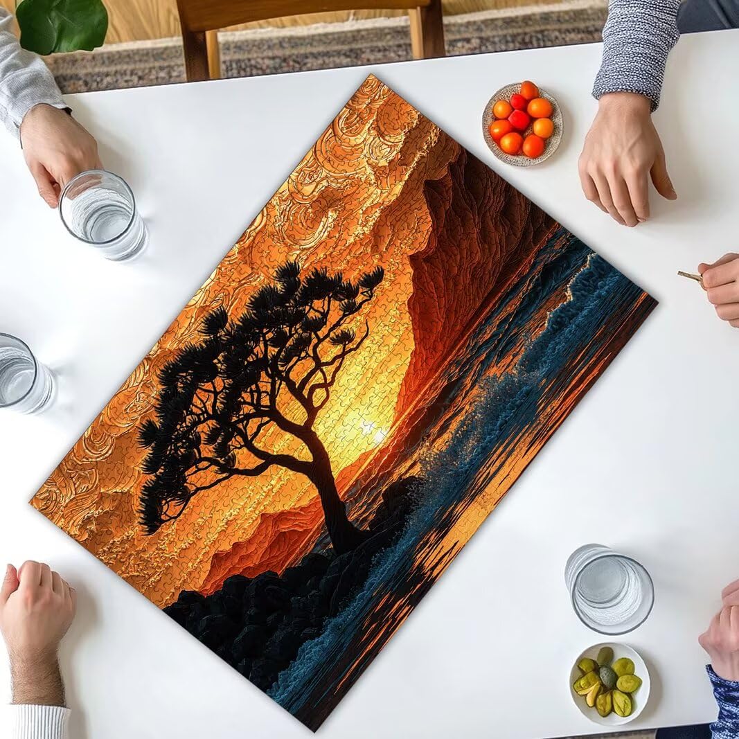 Puzzle 2000 Pezzi, Puzzle Spiaggia, Misura: 100x71cm, Regalo Donna -8711