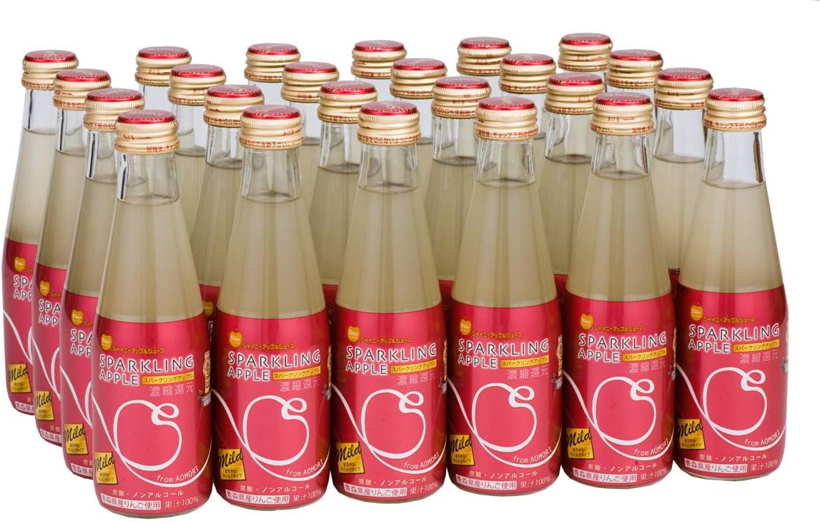 【りんご】 青森りんごジュース 炭酸 シャイニー スパークリングアップル スタンダード