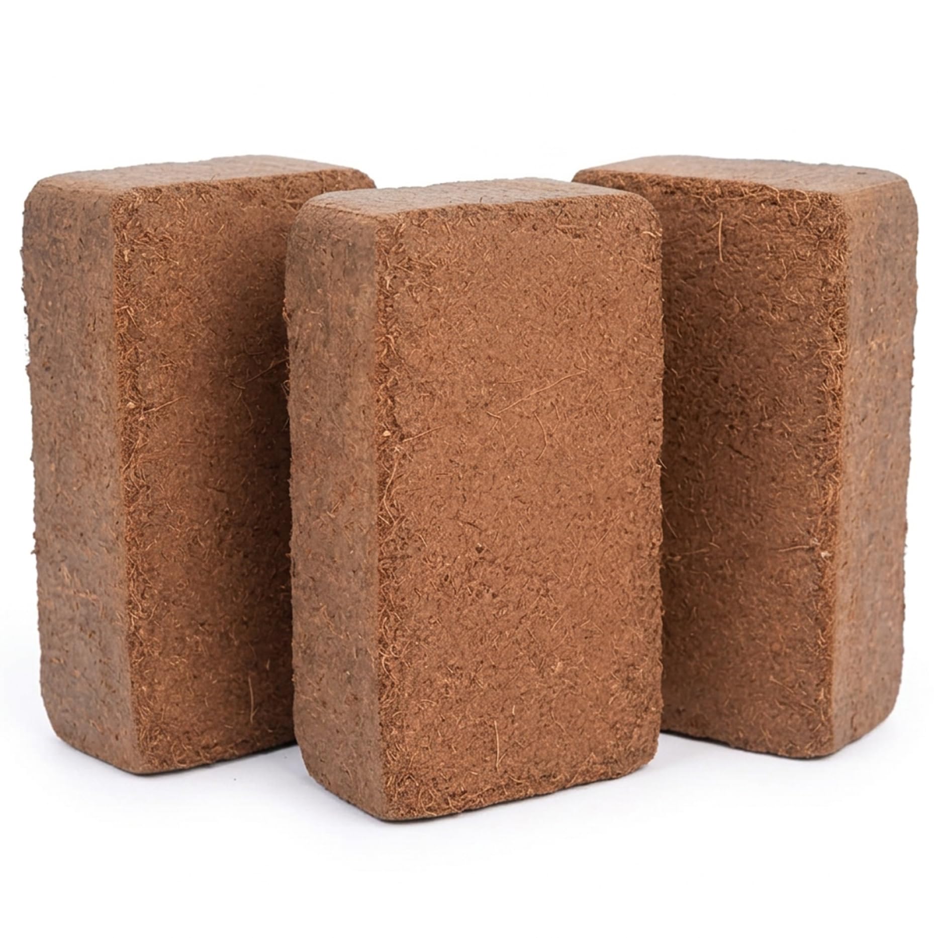 Substrat de sol en fibres de coco facile à étendre pour éviter le pourrissement