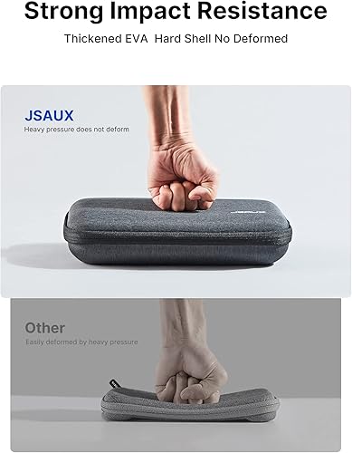 Miniatura 5 de JSAUX Funda de transporte compatible con la cubierta de vapor funda protectora rígida de transporte portátil bolsa de almacenamiento de viaje con