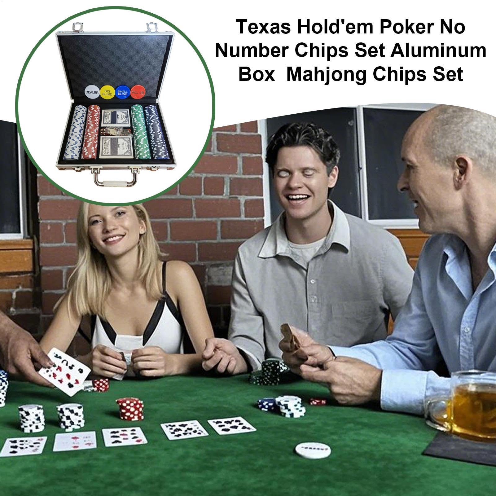 Generisch Poker Chips - Segnalibri per contare - Segnali di gioco trasparenti versatili per viaggi, serate di gioco, riunioni di adulti, feste, serate di famiglia, all'aperto