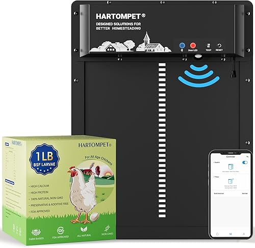 Vista 12 de Larvas secas de mosca soldado negro de 10 libras, alimento de pollo sin OMG y lleno de nutrientes, fuerte producción de huevos y salud, rico