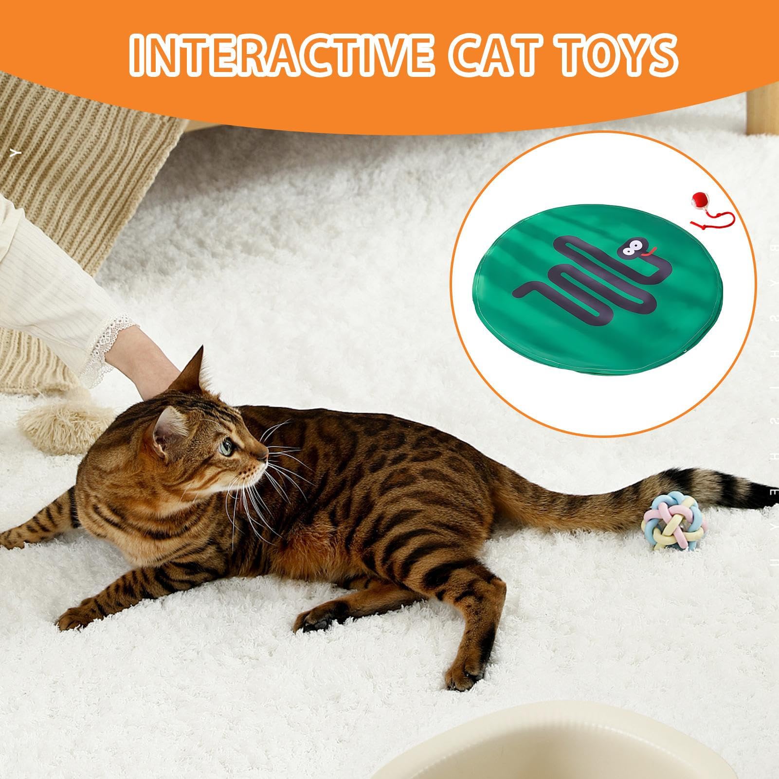 JOUETS INTERACTIFS POUR Chat Boule Roulante Balles Gazouillantes Jouets à EUR 6,34 - FR