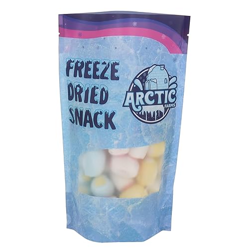 Miniatura 3 de Arctic Farms Caramelos liofilizados Pi-Chew en bolsa y en caja + caramelos HiChew gratis (surtido, paquete de 1)