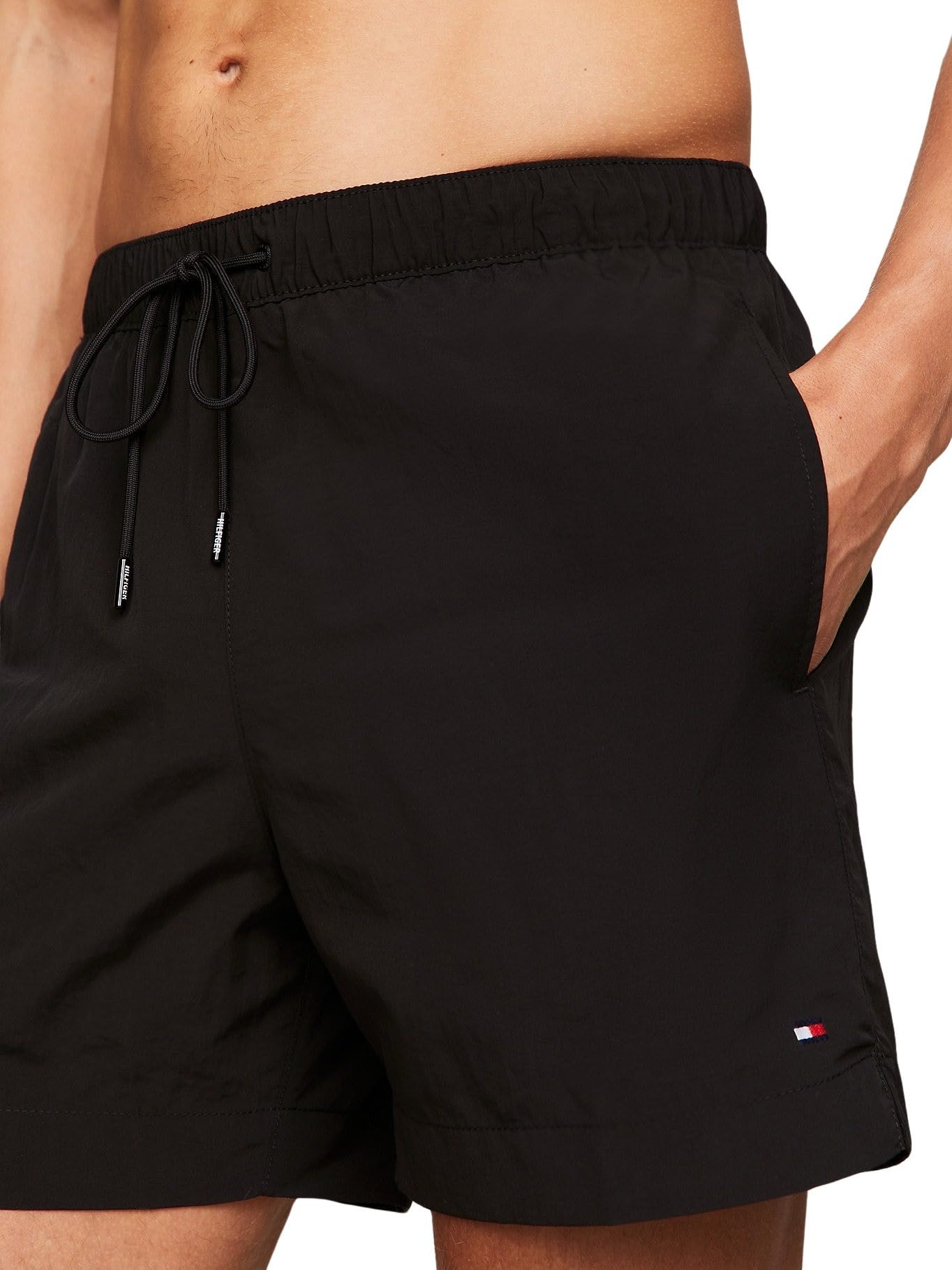 Tommy Hilfiger Short de Bain Homme Medium Drawstring avec Logo