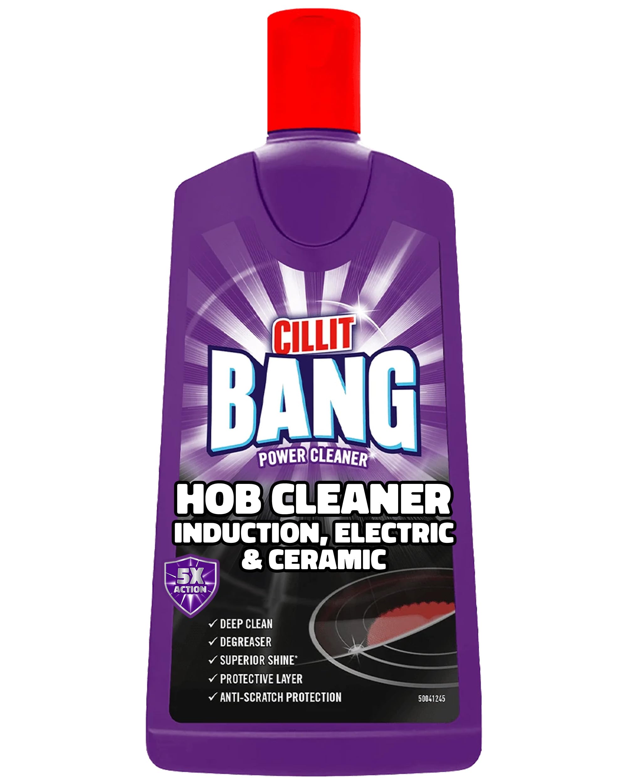 Cillit Bang Hob Cleaner, For Cleaning Burnt-on Stains, Ovens and Stovetops, 200ml