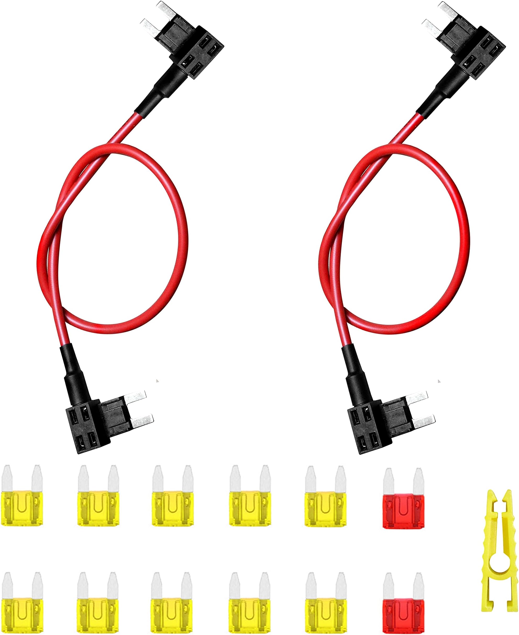 YOSRTER Fuse Adapter Holder Bypass Cable