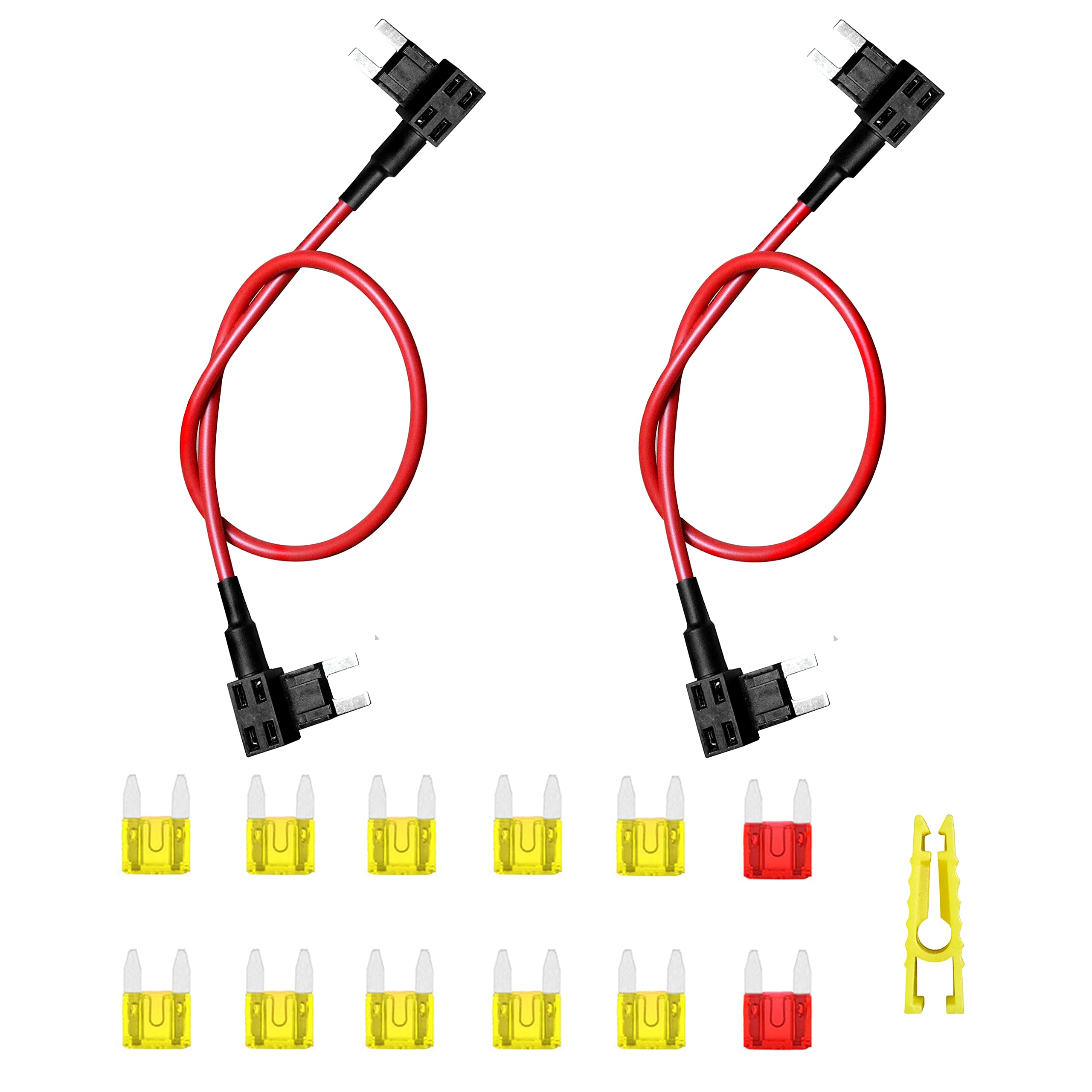 YOSRTER Fuse Adapter Holder Bypass Cable