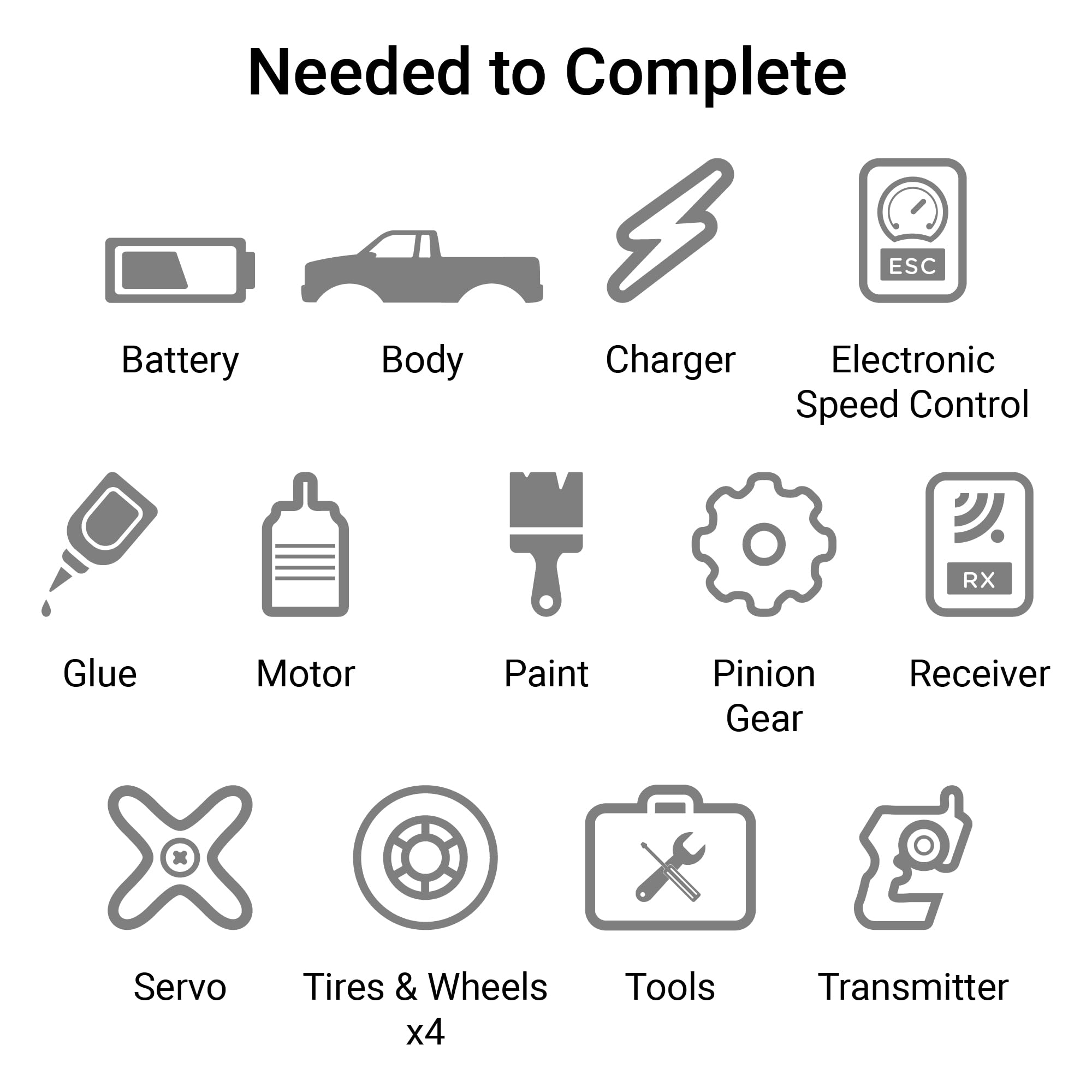 Axial SCX10 III Base Camp Builders Kit 1/10th 4WD, AXI03011, Black