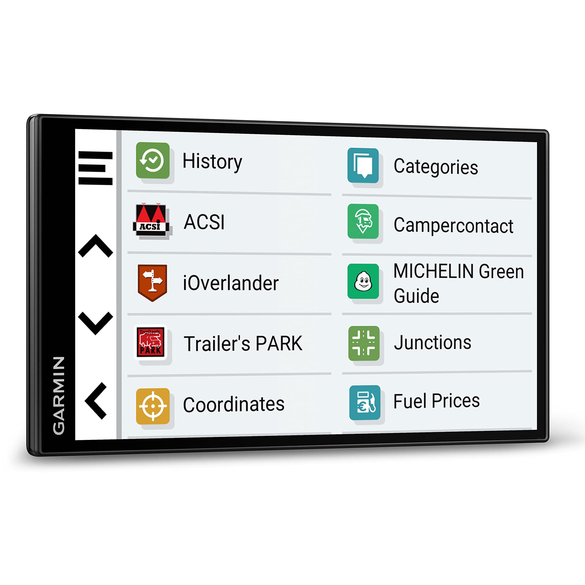Garmin Campervan MT-S, navegador GPS de 6.95" para Campers, con mapas de Europa y navegación por Voz
